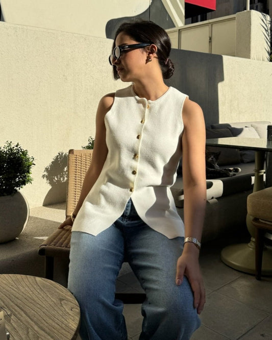 Miss White Top